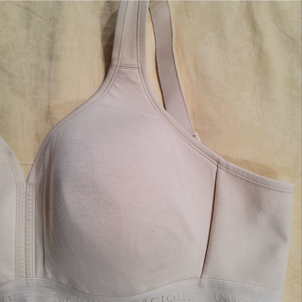 COPY - Cacique Women's No Wire Beige Bra 42DD - Picture 7 of 11